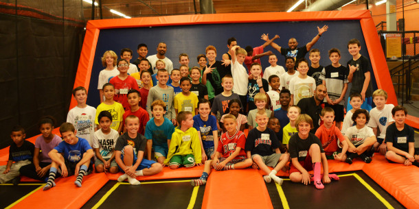 Team Nikos gets some BIG Air at the Big Air Trampoline Park in Laguna Hills!