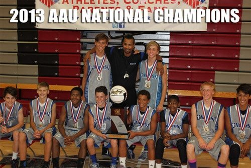 2013 AAU national champions photo