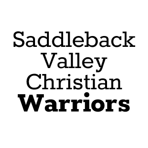 Saddleback Valley Christian Warriors Logo